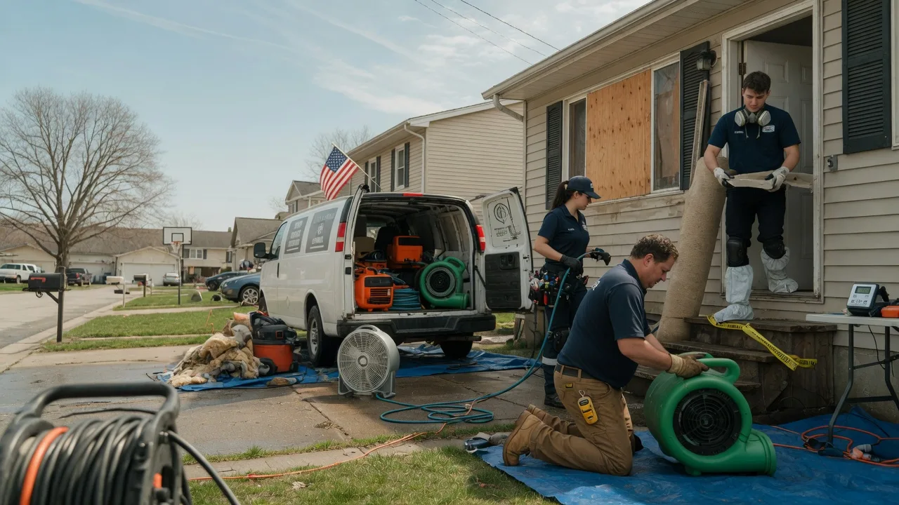 Water Damage Restoration in Schnecksville, PA near me